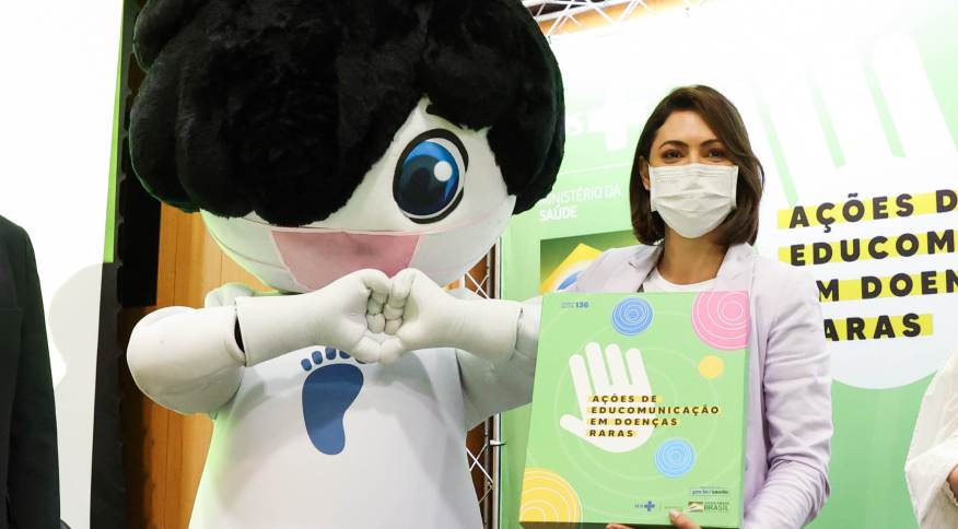 Com novo mascote, Ministério da Saúde faz alerta sobre doenças raras